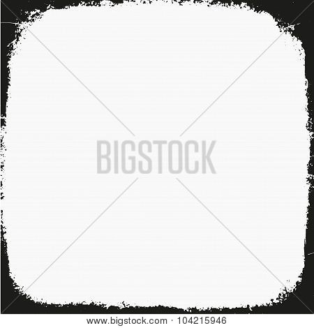 medium format filmstrip with grain textured and grunge border