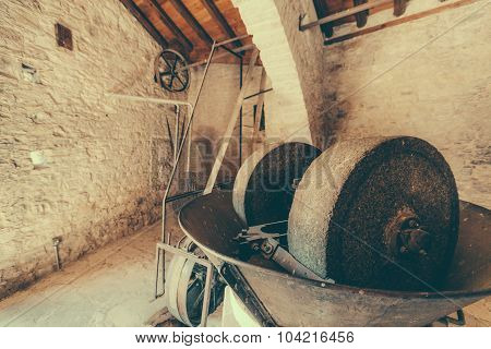 Ancient oil mill Laneia Cyprus