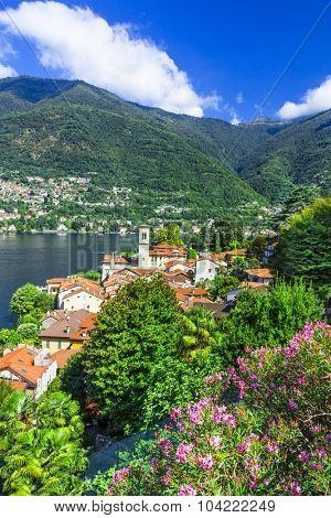 pictorial villages of beautiful Lago di Como - Blevio.