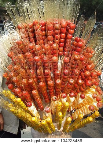 China candied fruit tanghulu