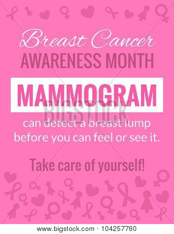 Breast Cancer Awareness Poster