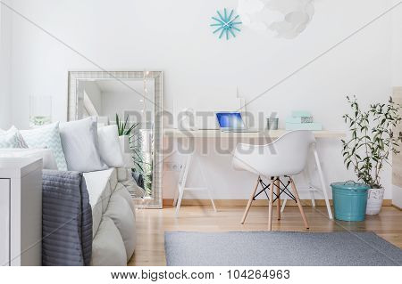 Bright Nook With Desk