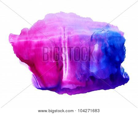 Watercolor abstract background.