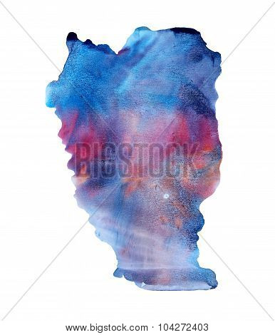 Abstract watercolor background.