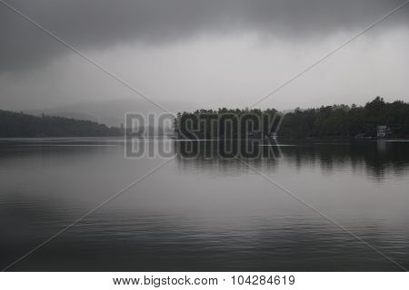 Cloudy Morning On The Lake