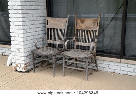 A Pair of Old Chairs