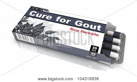 Cure for Gout - Blister Pack Tablets.