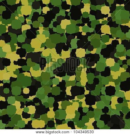 Abstract Military Camouflage Background