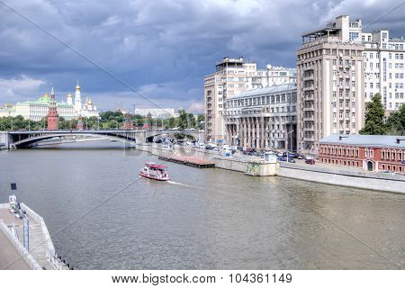 Moscow. River Moskva