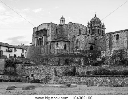 Incan temple Qoricancha in Cusco