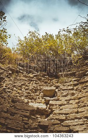 The ruins of the tower