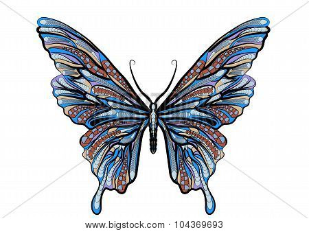 Ethnic Butterfly