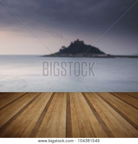 St Michael's Mount Bay Marazion conceptual image