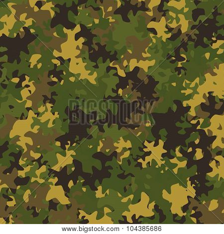 Abstract Military Camouflage Background