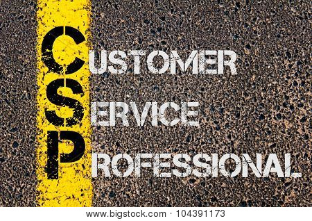 Business Acronym Csp As Customer Service Professional