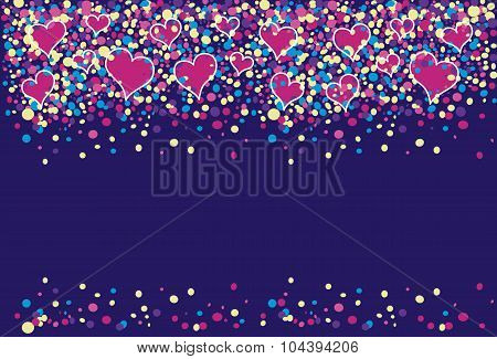 Blue background