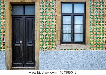 Portuguese tile house - azulejo