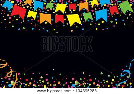 Happy June Festival at night