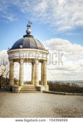 Aeolus Harp (Eolova Arfa) Gazebo near Mashuk Mountain in Pyatigorsk, Russia