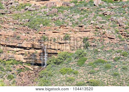 Waterfall In The Gifberg Pass