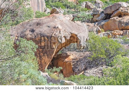 Rock Formations In The Gifberg Pass