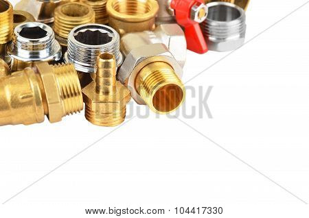 Plumbing fitting and ball valve
