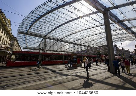 Glazed Canopy In Bern, Switzerland