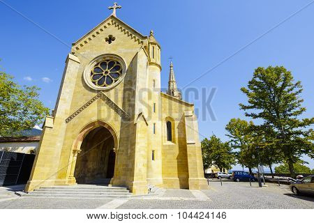 The Collegiate Church Of Neuchatel, Switzerland
