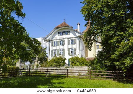 Wittigkofen Palace In Bern, Switzerland