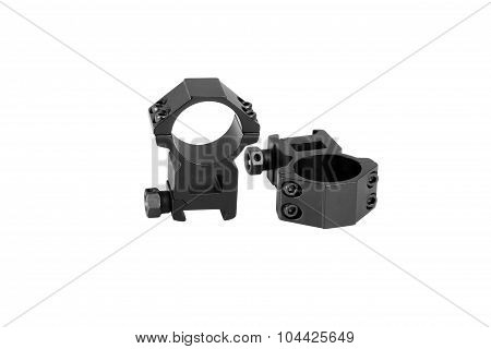 Two Ring For Mounting A Riflescope