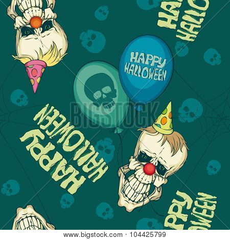Seamless Pattern, Skulls