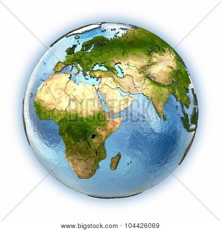 Europe And Africa