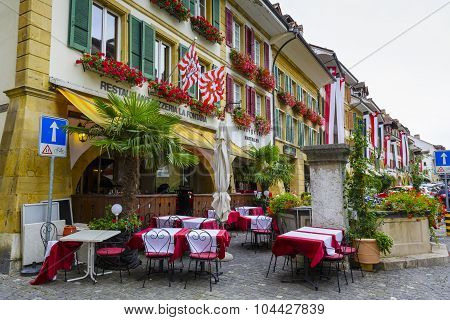 City Of Murten Also Called Morat