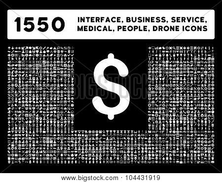 Interface, Business, Tools, People, Medical, Awards Vector Icons
