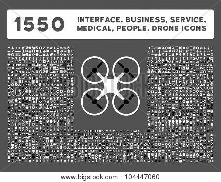 Interface, Business, Tools, People, Medical, Awards Vector Icons