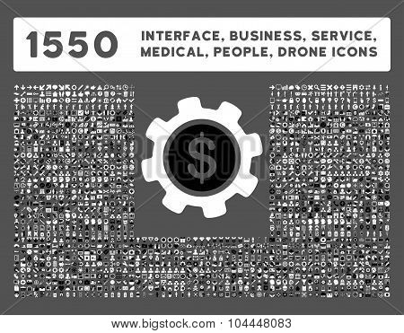 Interface, Business, Tools, People, Medical, Awards Vector Icons