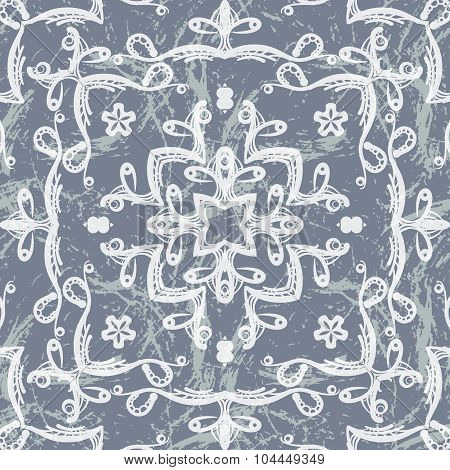 Seamless pattern imitating lace