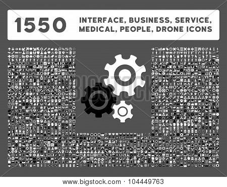 Interface, Business, Tools, People, Medical, Awards Vector Icons