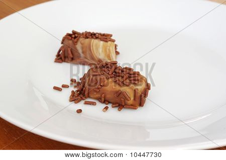 Pralines au chocolat