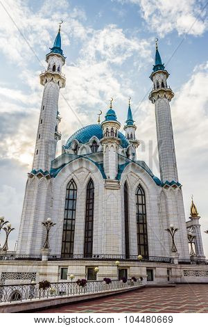 Kul-sharif Mosque In The Sity Kazan, Tatarstan, Russia.