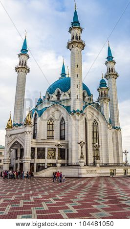 Kul-sharif Mosque In The Sity Kazan, Tatarstan, Russia.