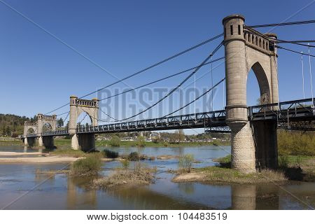 Pont Of Langeais, Indre-et-loire, Centre, France