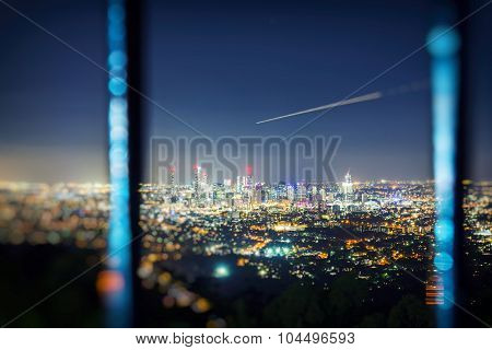 View of Brisbane City from Mount Coot-tha