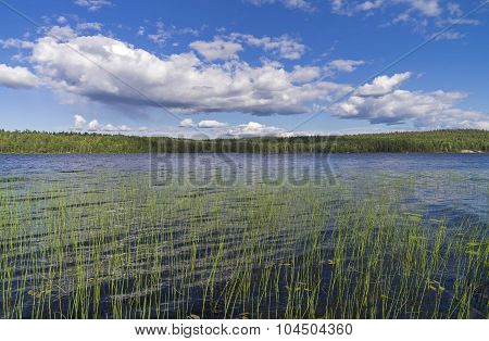 Clouds Over The Lake.
