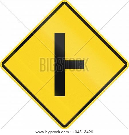 Intersection Ahead In Canada