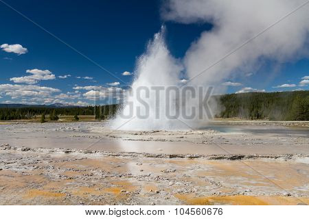 Eruption At The Great Fountain