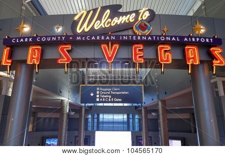Welcome To Las Vegas Sign