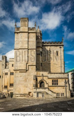 Bristol Cathedral side view