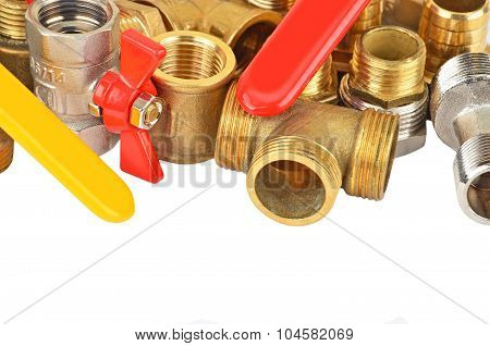 Plumbing fitting and ball valve