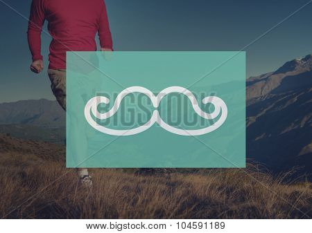 Beard Attractive Fashion Hipster Trends Lifestyle Concept